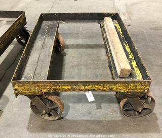 Heavy Frame Rolling Material Cart